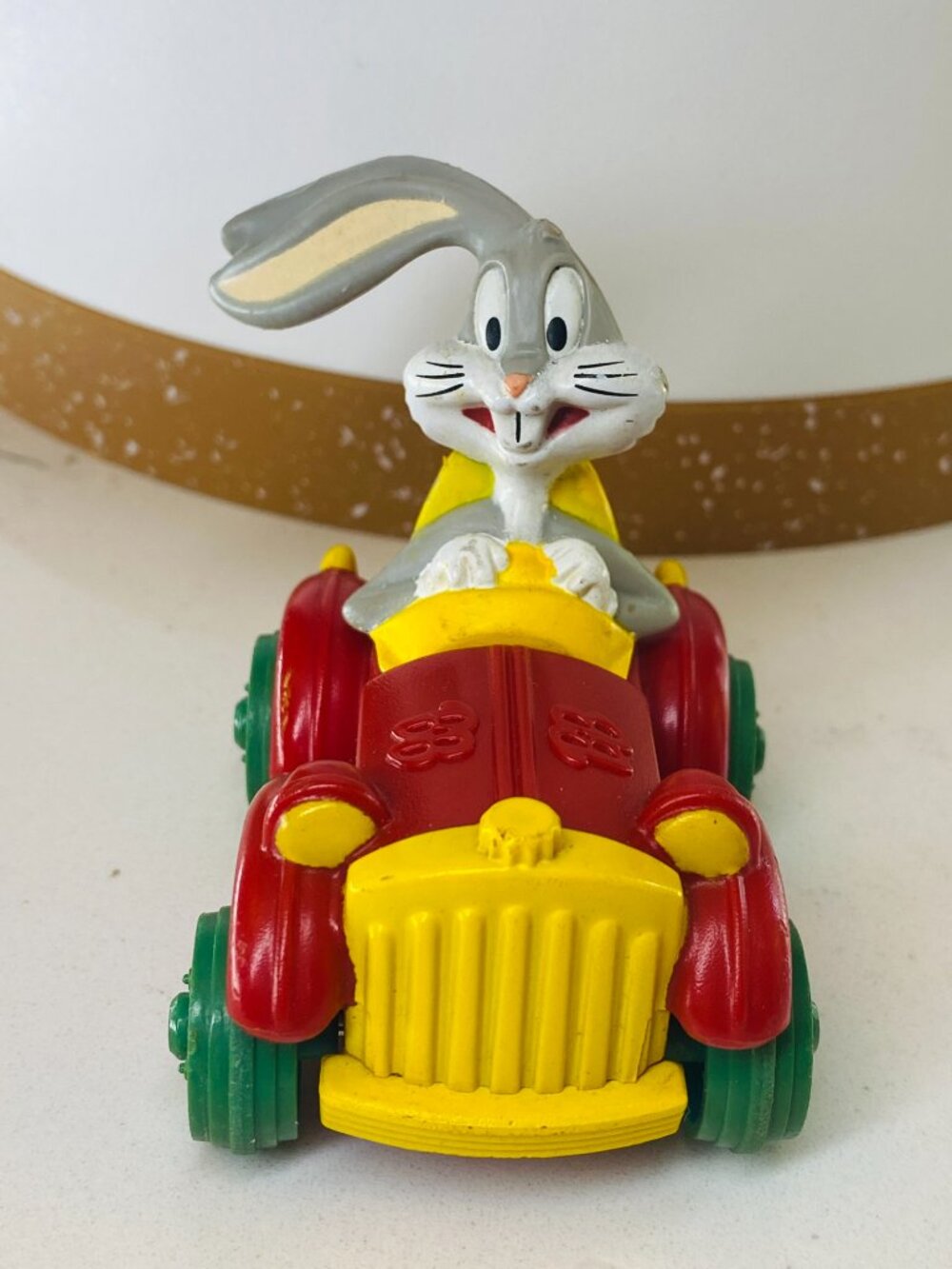 Vintage 1992 Bugs Bunny Stretch Car Warner Bros Looney Tunes McDonald's Toy